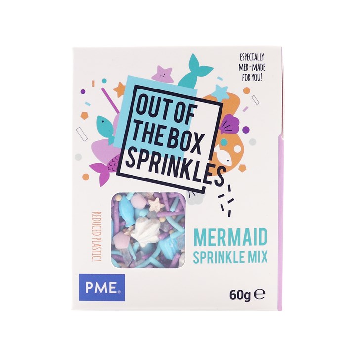 OUT THE BOX Sprinkle Mix - Mermaid 60G