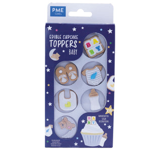 PME CUPCAKE TOPPERS BABY PK/6