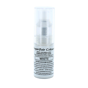 Sugarflair Non-Aerosol Titanium Free White Pump Spray 30ml
