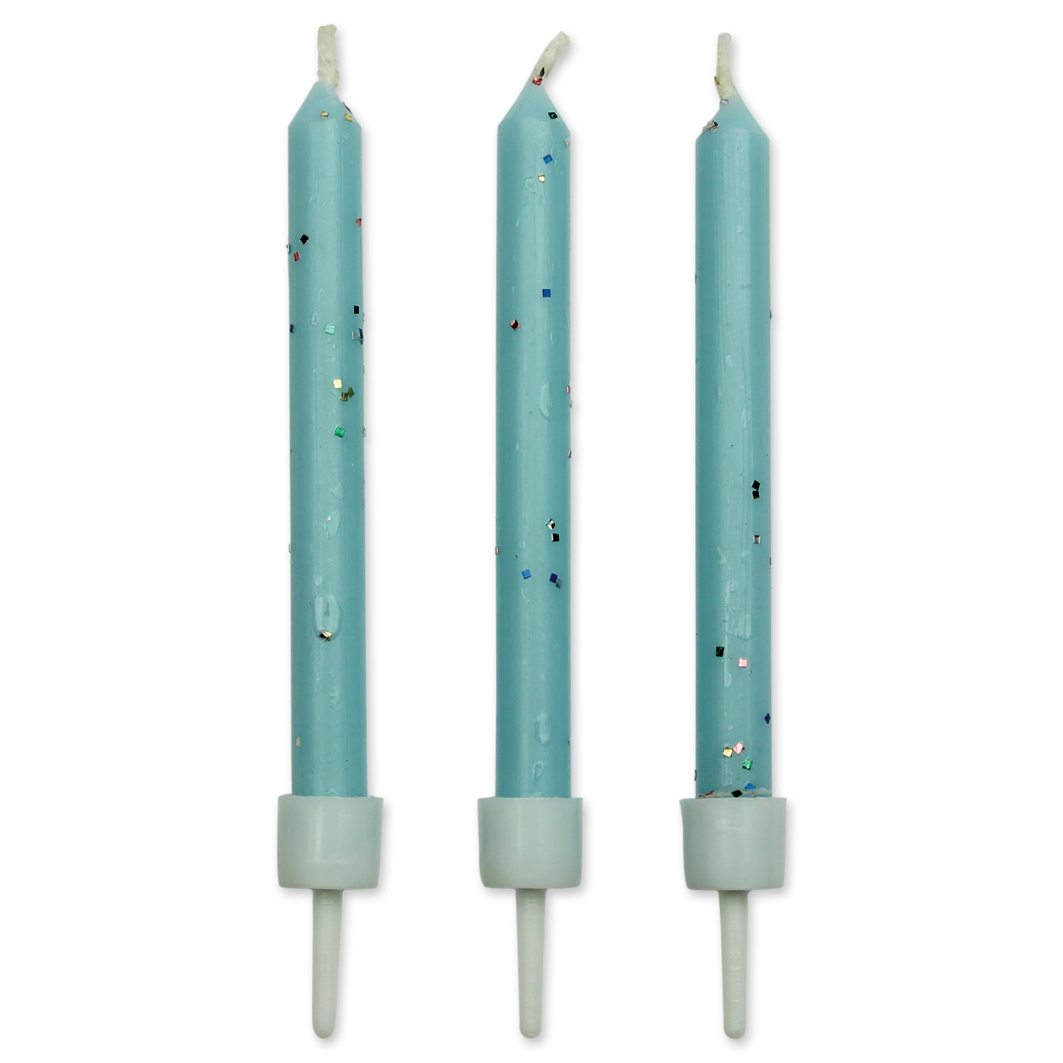 Candles with Holders Pack 10