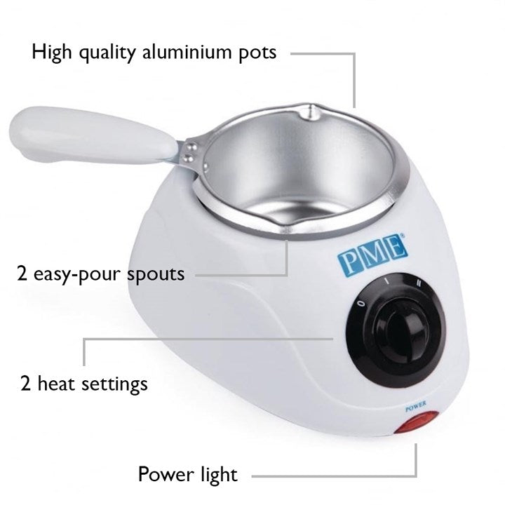 PME Electric Chocolate Melting Machine With Three Pots