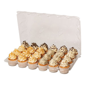PME Pack of 3 Cupcake Containers (24 cavities)