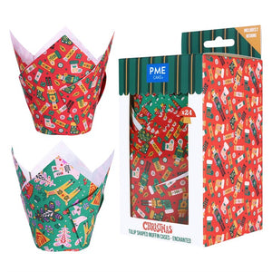 Christmas Tulip Muffin Cases - Enchanted (Pack of 24)