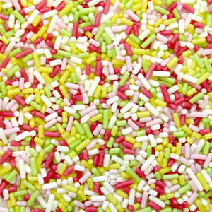 Multi-Coloured Sugar Strands (80g )