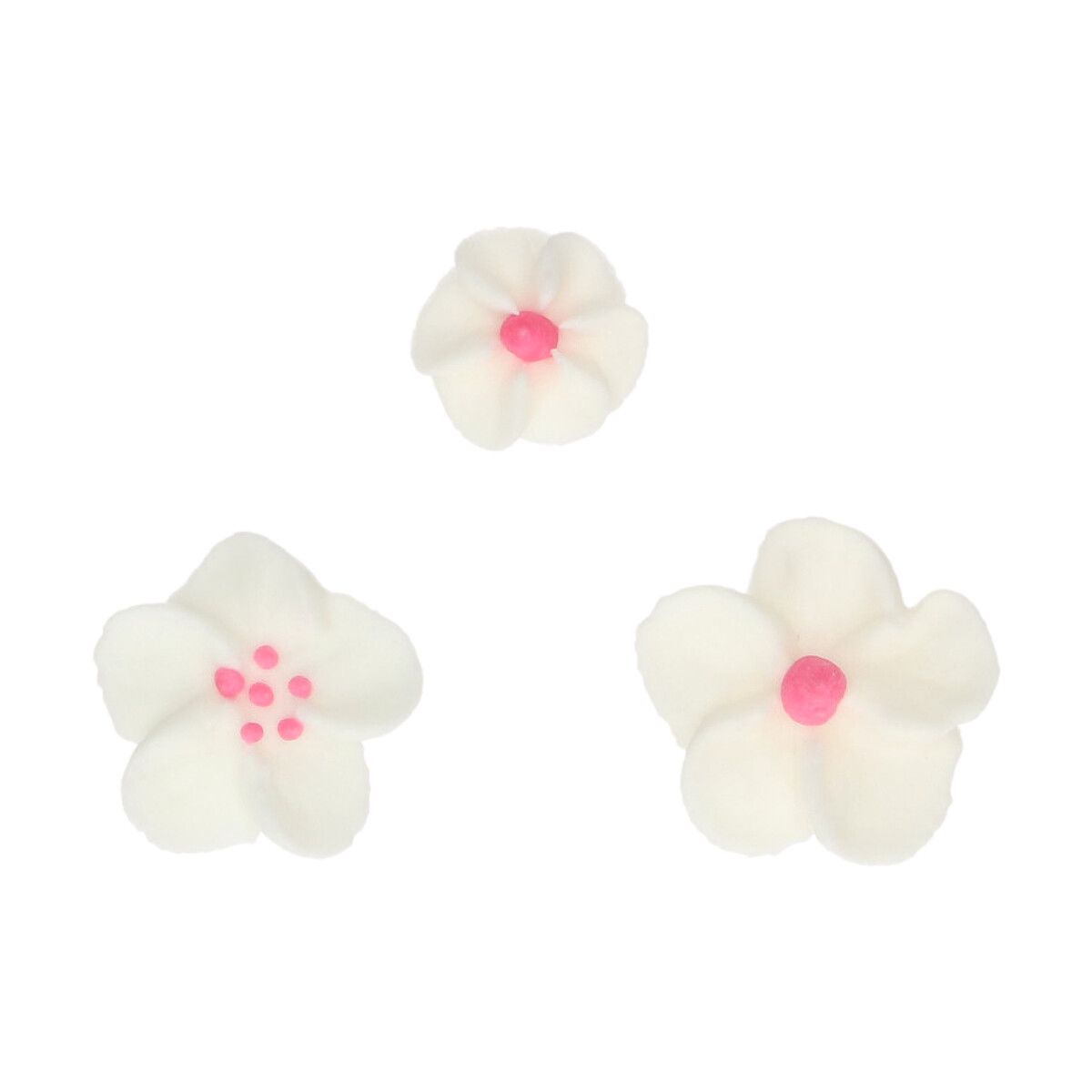 FunCakes Sugar Decorations Blossom Mix White and Pink Set/32