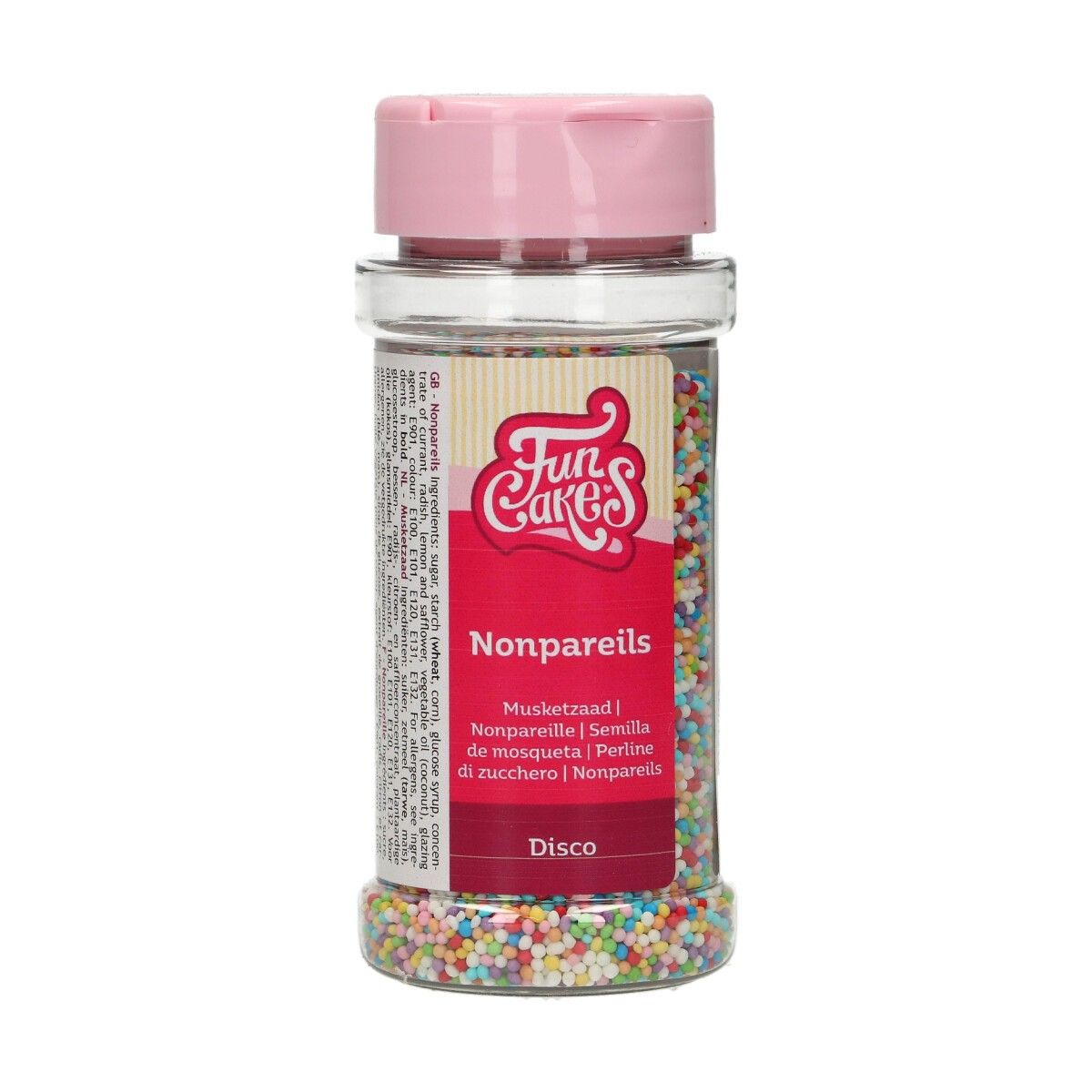 Funcakes NonPareils 80 G - Assorted Colours