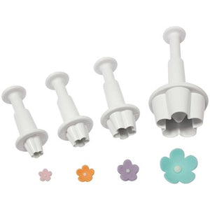 Floral Plunger Cutters - Flower Blossom