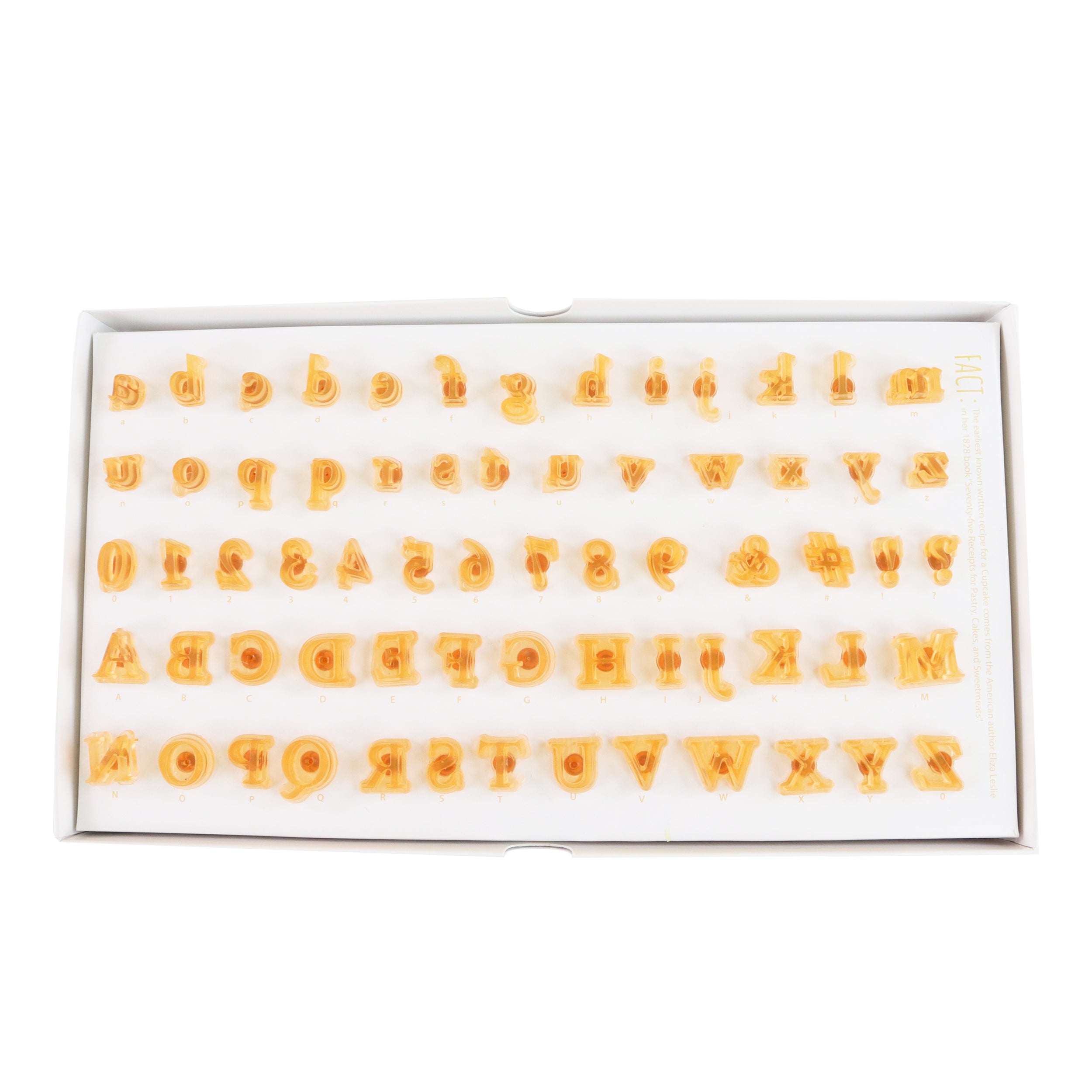 Fun Fonts - Cupcakes and Cookies Stamping Set Collection 2