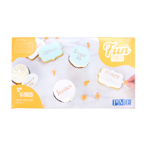 Fun Fonts - Cupcakes and Cookies Stamping Set Collection 2
