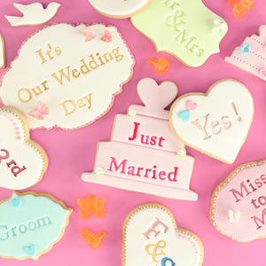 Fun Fonts - Cupcakes and Cookies Stamping Set Collection 2