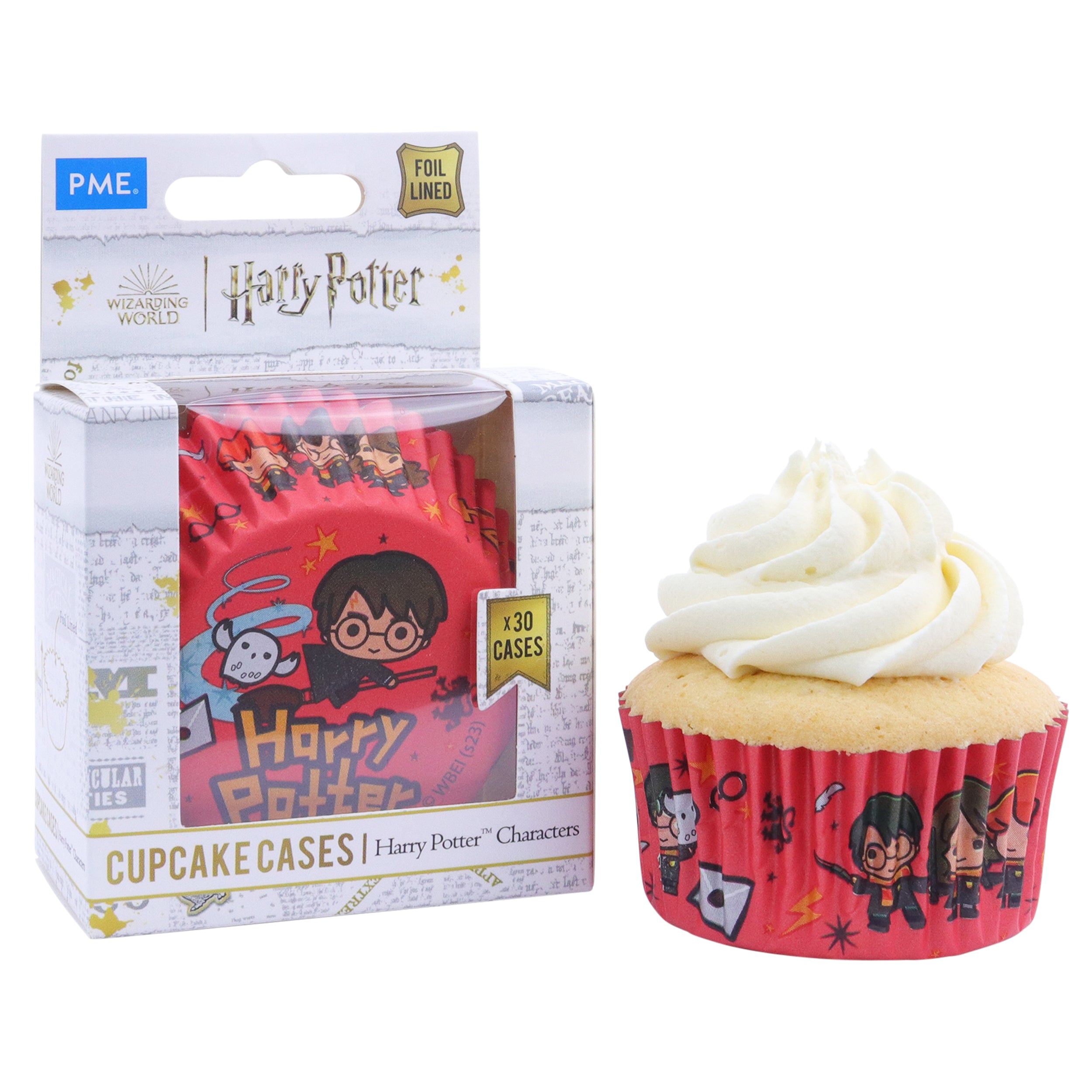 Harry Potter Foil Lined Cupcake Cases