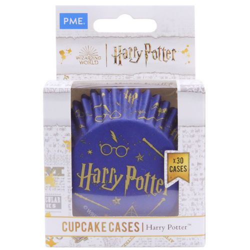 Harry Potter Foil Lined Cupcake Cases Wizard