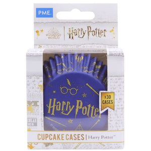 Harry Potter Foil Lined Cupcake Cases Wizard