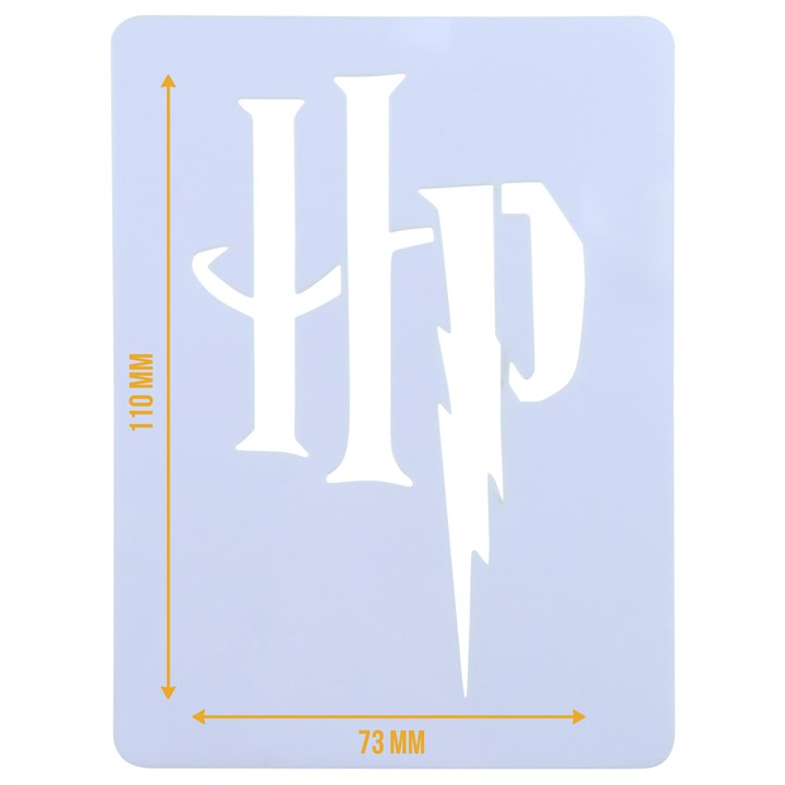 Harry Potter Cake Stencil, HP Logo, Large