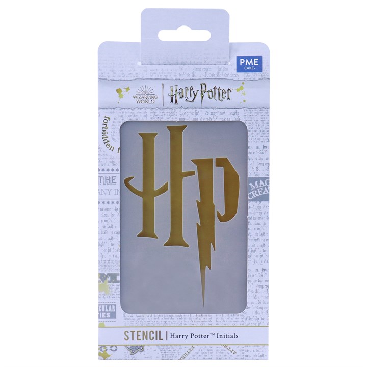 Harry Potter Cake Stencil, HP Logo, Large