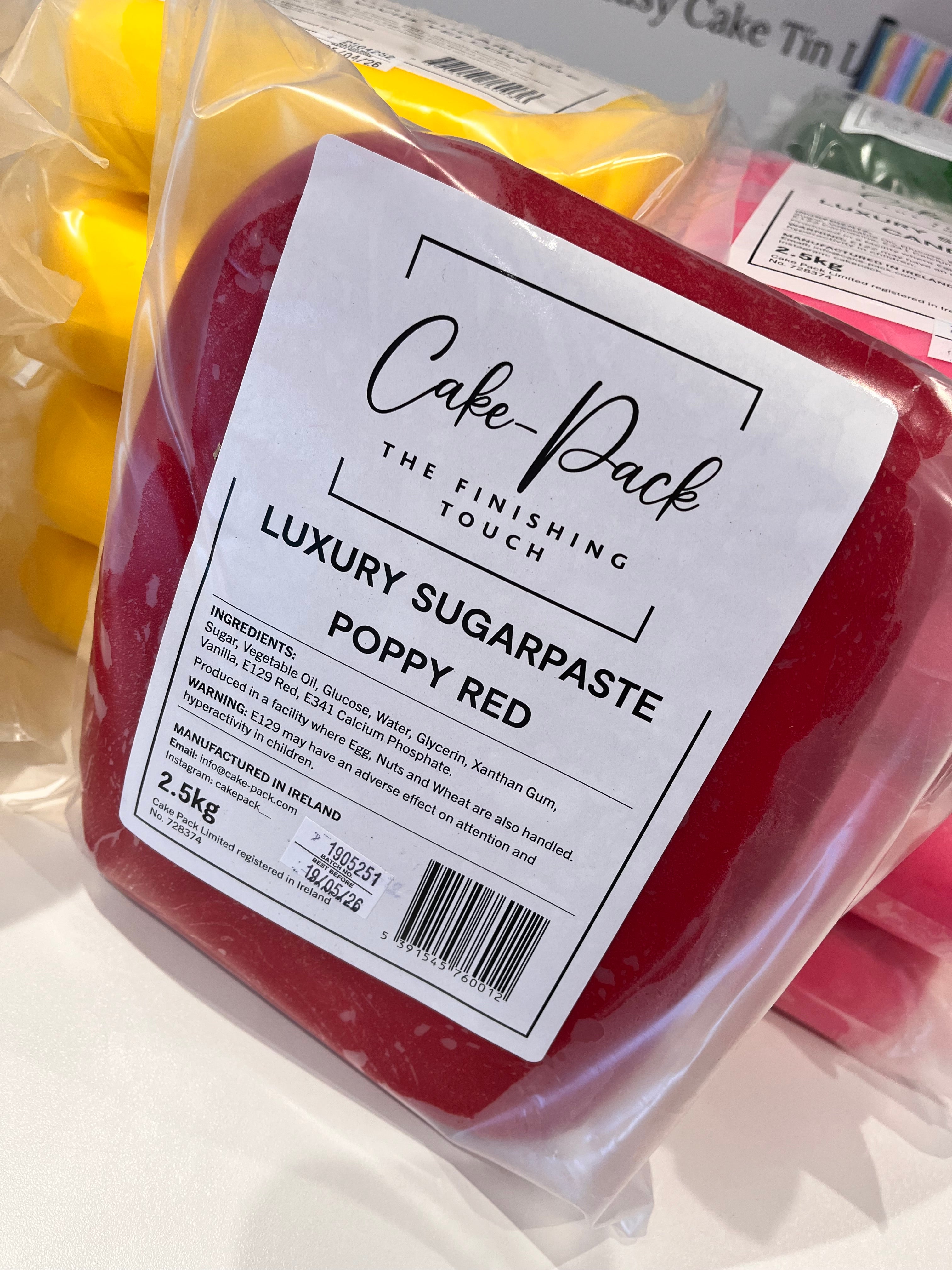 Cake - Pack Luxury Sugarpaste 2.5kg