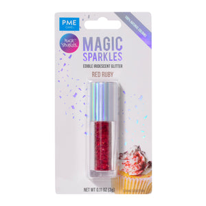 Magic Sparkles, Edible Iridescent Glitter – Various Colours (3g)