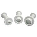 SHAPES PLUNGER CUTTERS - S/M/L ROUND SET OF 3