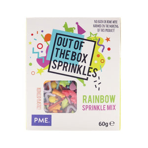 OUT THE BOX Sprinkle Mix - Rainbow 60G