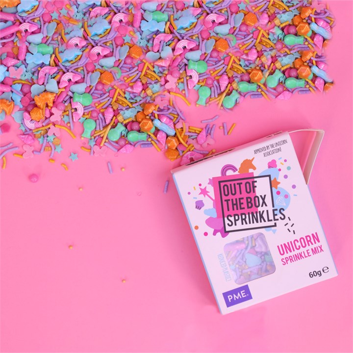 OUT THE BOX Sprinkle Mix - Unicorn 60G