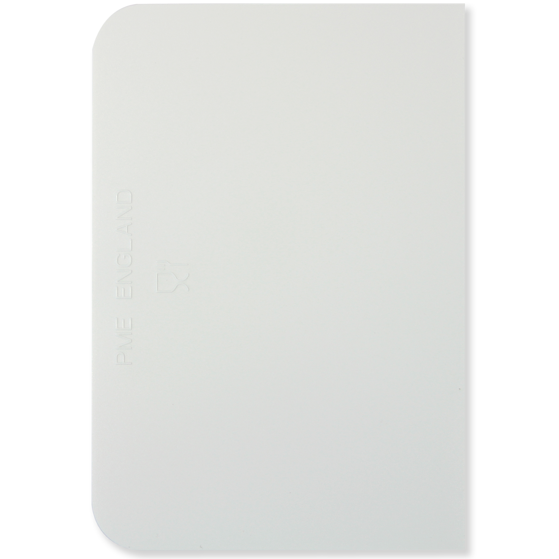Side Scrapers - Plain Edge Plastic (133 x 93mm / 5.3 x 3.7")