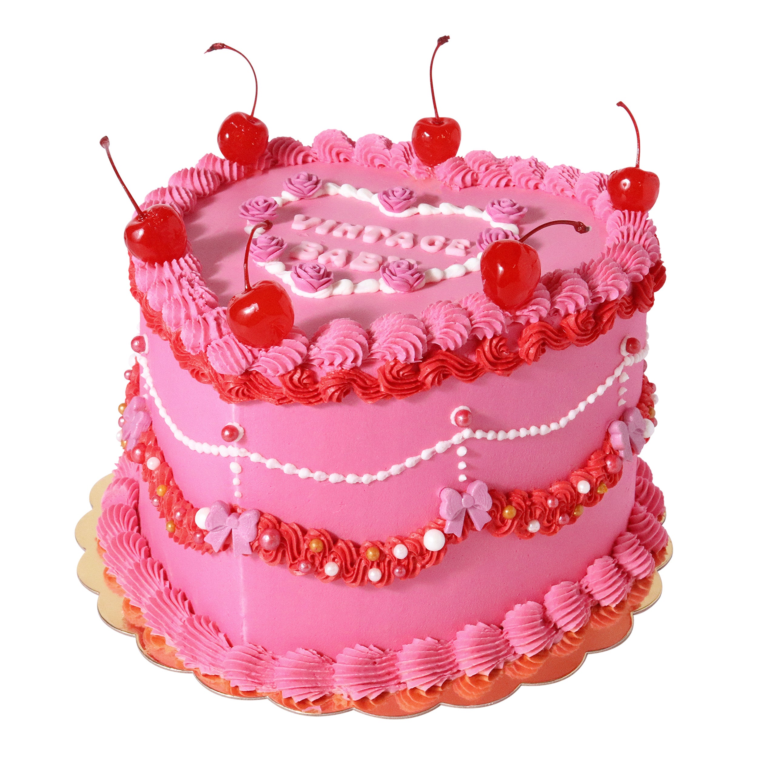 Red Stemmed Maraschino Cherries (225g)
