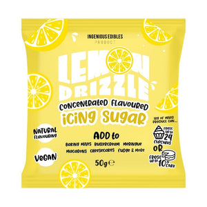 INGENIOUS EDIBLES Concentrated Flavoured Icing Sugar 50g