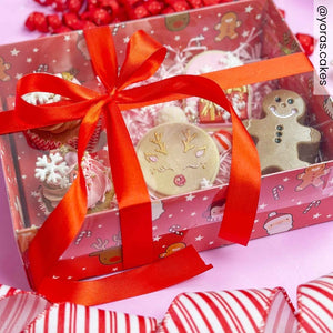 Festive Friends Hamper & Cupcake Box Pack of 2