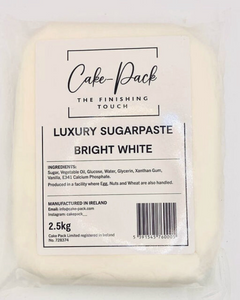 Cake - Pack Luxury Sugarpaste Bright White 2.5kg