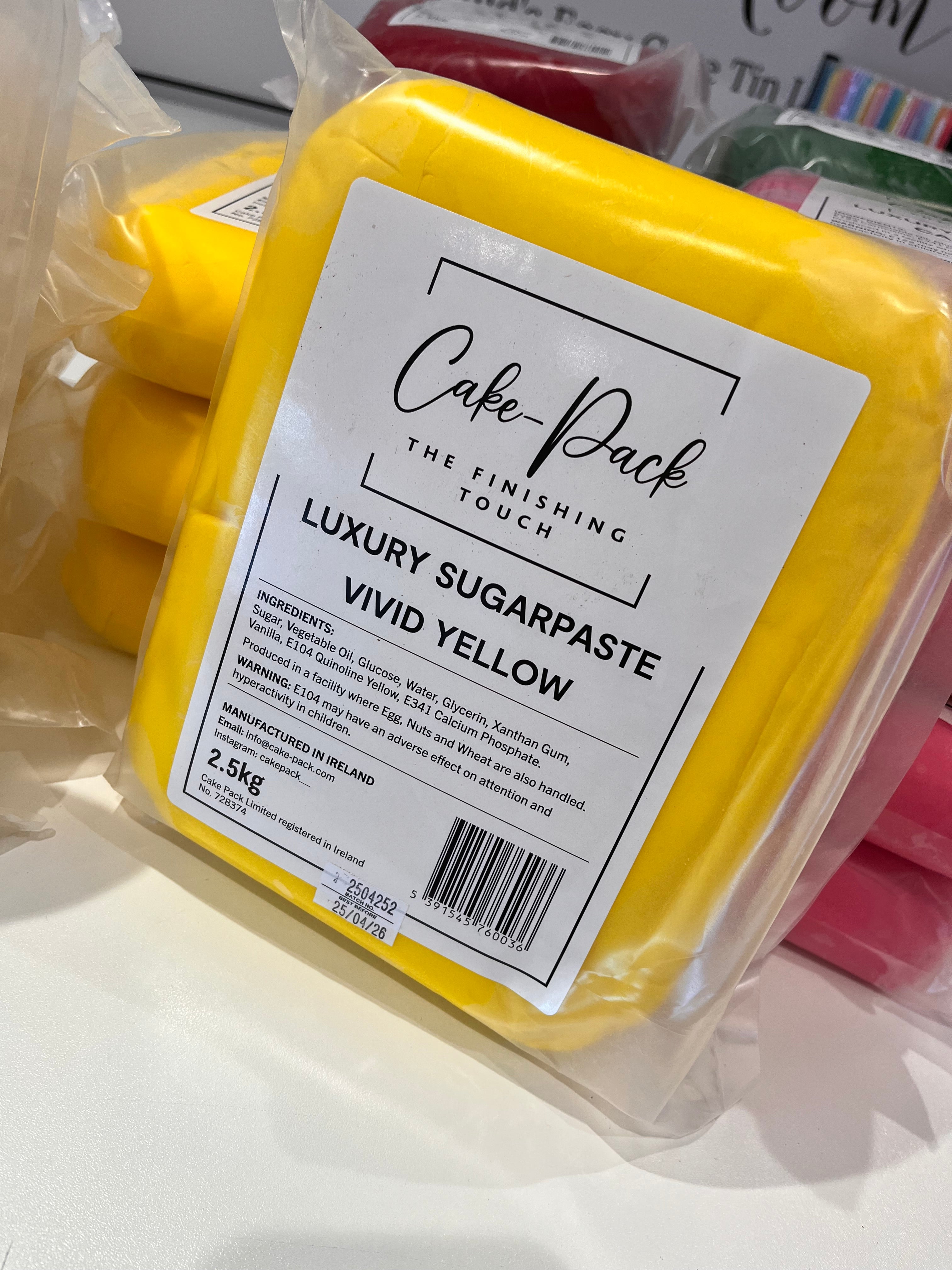 Cake - Pack Luxury Sugarpaste 2.5kg