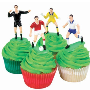 PME Football Match Cake Decoration Set - 9 Pieces