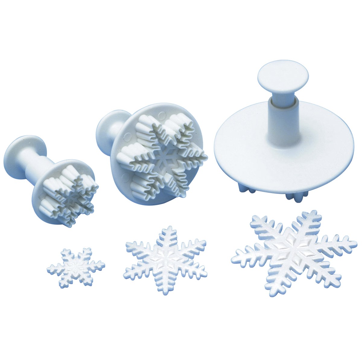PME Snowflake Plunger 3 pce