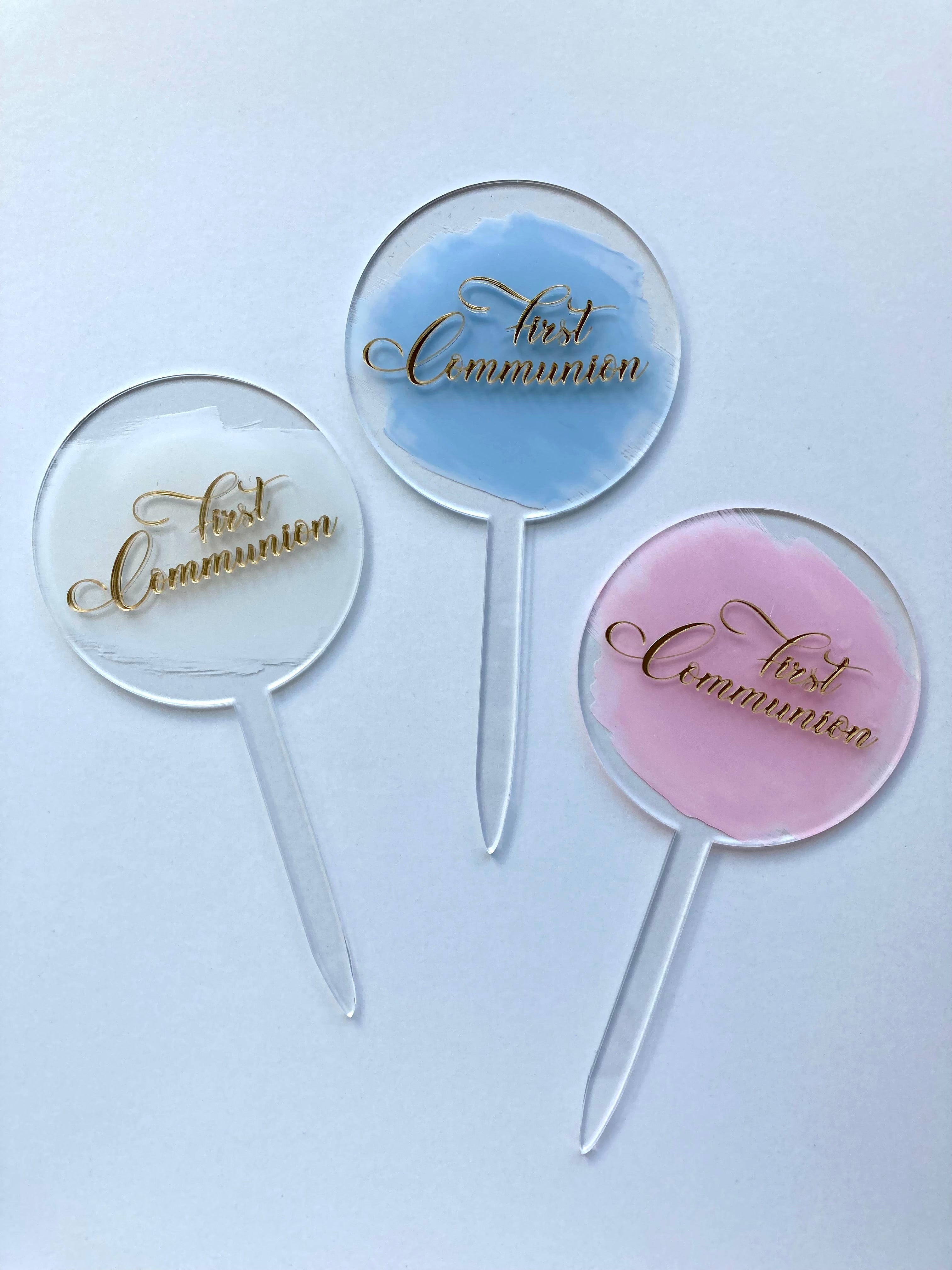 First Communion Paddles