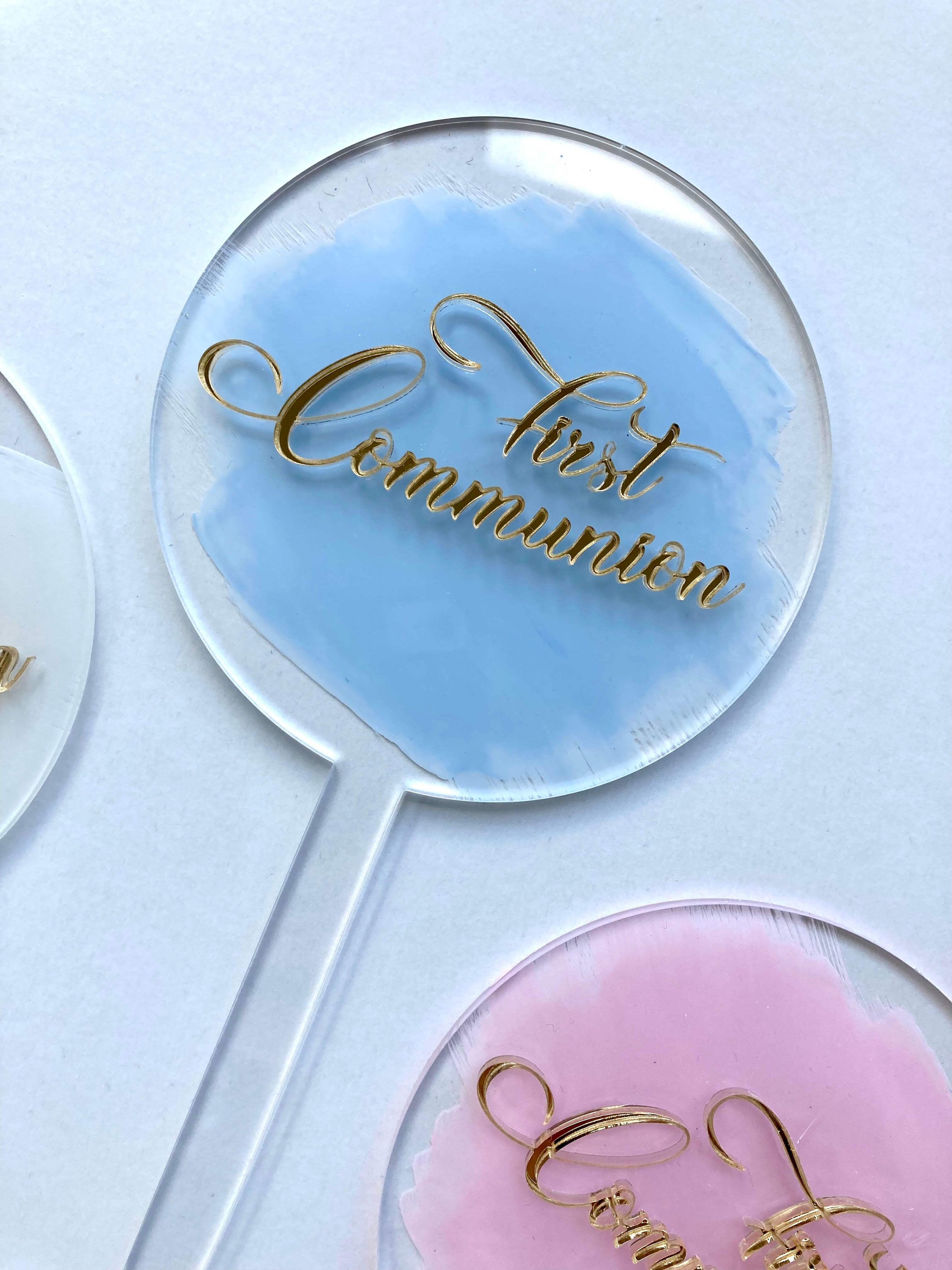 First Communion Paddles