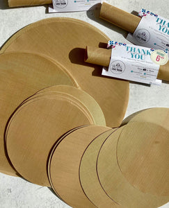 3Pk Round Non Stick Reusable Liner