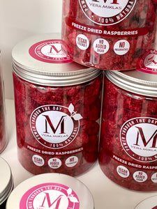 Freeze Dried Raspberries 100g - Vera Miklas