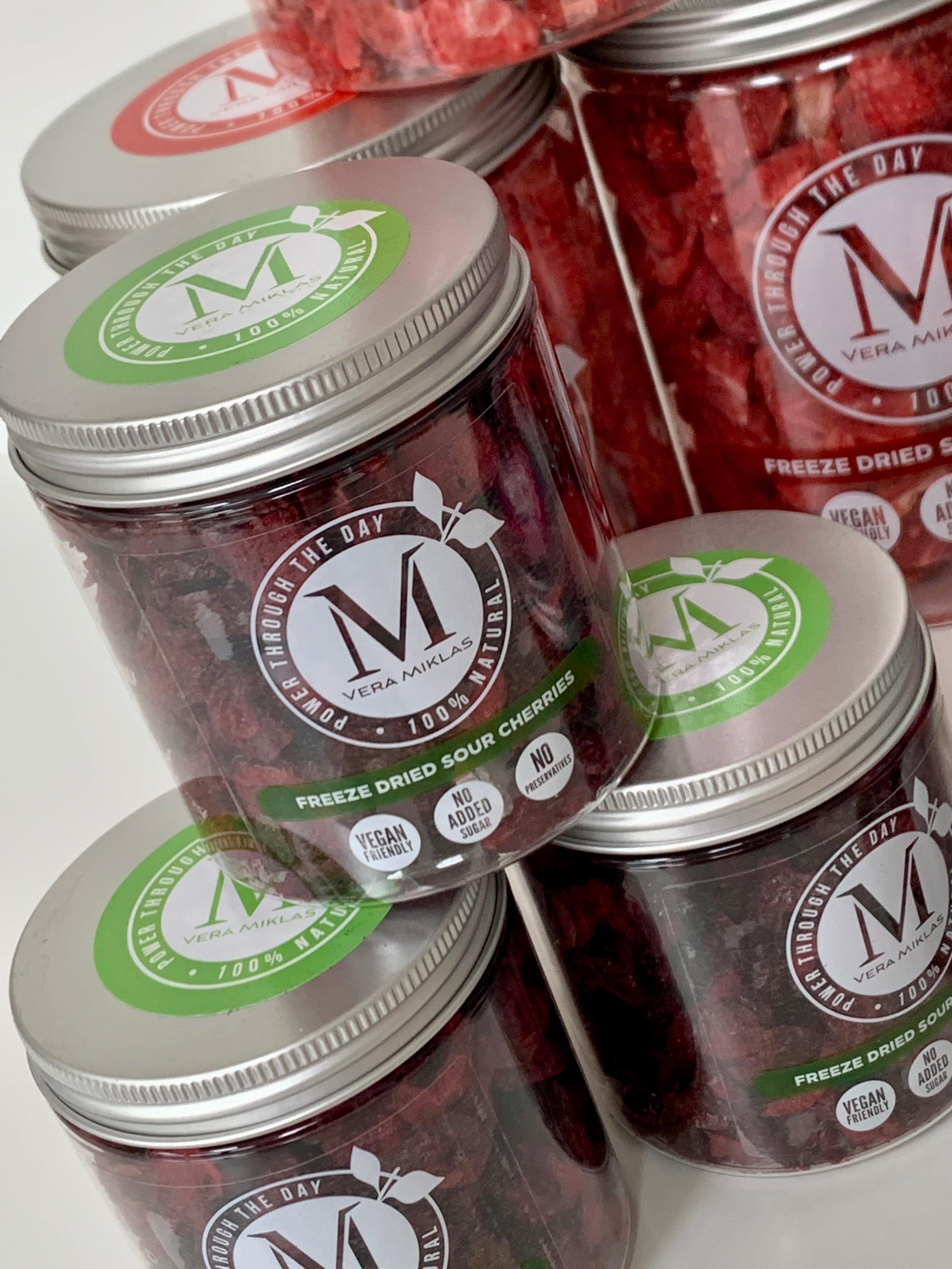 Freeze Dried Sour Cherries 40g - Vera Miklas