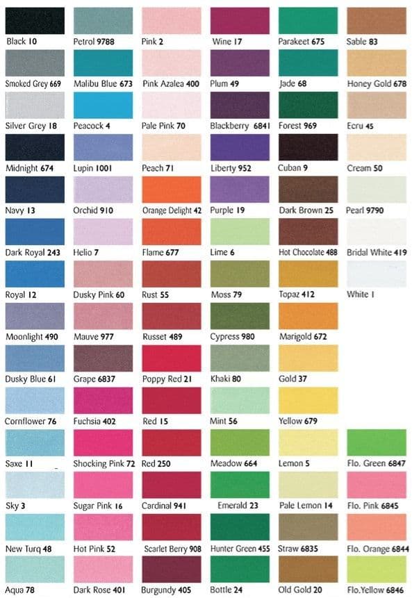 35mm Double Sided Satin Ribbon - 20m Roll