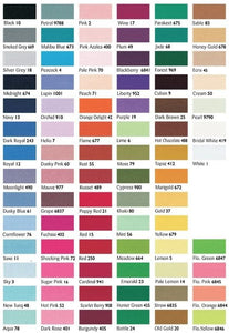 35mm Double Sided Satin Ribbon - 20m Roll