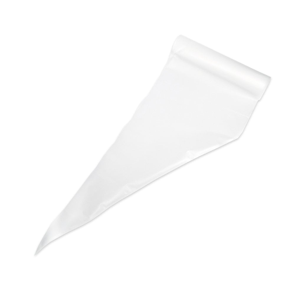 Clear plastic shop piping bags