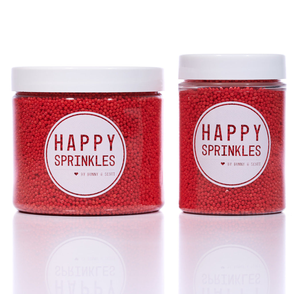 Happy Sprinkles Red Simplicity